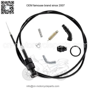 Choke Cable & Carburetor Plunger Valve For Honda Foreman 450 TRX450 FE FM ES S