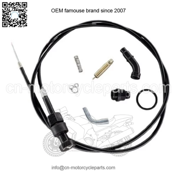 Choke Cable & Carburetor Plunger Valve For Honda Foreman 450 TRX450 FE FM ES S