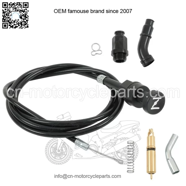 Foreman 450 TRX450FE TRX450FM TRX450ES TRX450S For Honda Choke Cable & Plunger - Image 2