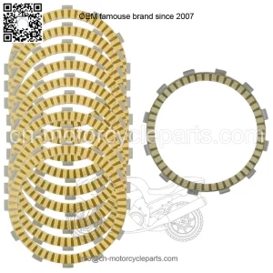 Clutch Friction Plates kit for Honda Goldwing GL1500 GL1500SE GL1500I 1988-1996