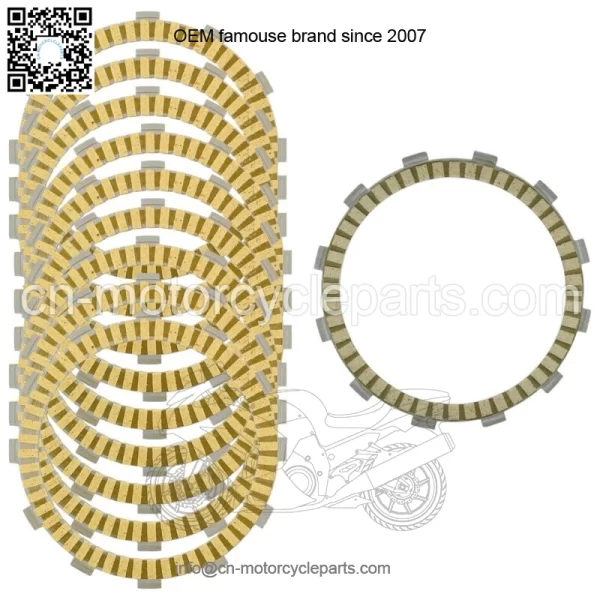 Clutch Friction Plates kit for Honda Goldwing GL1500 GL1500SE GL1500I 1988-1996