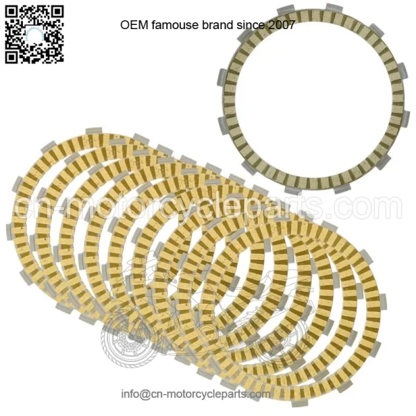 Clutch Friction Plates kit for Honda Goldwing GL1500 GL1500SE GL1500I 1988-1996 - Image 5