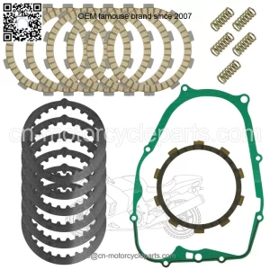 For Yamaha Blaster 200 YFS200 1988-2006 Clutch Friction Steel Plates Spring Kit (For: Yamaha YFS200)