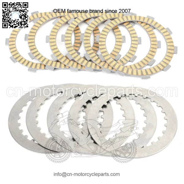Clutch Kit Steel & Friction Plates fit for Honda TRX420FE FourTrax Rancher 07-17 (For: Honda)