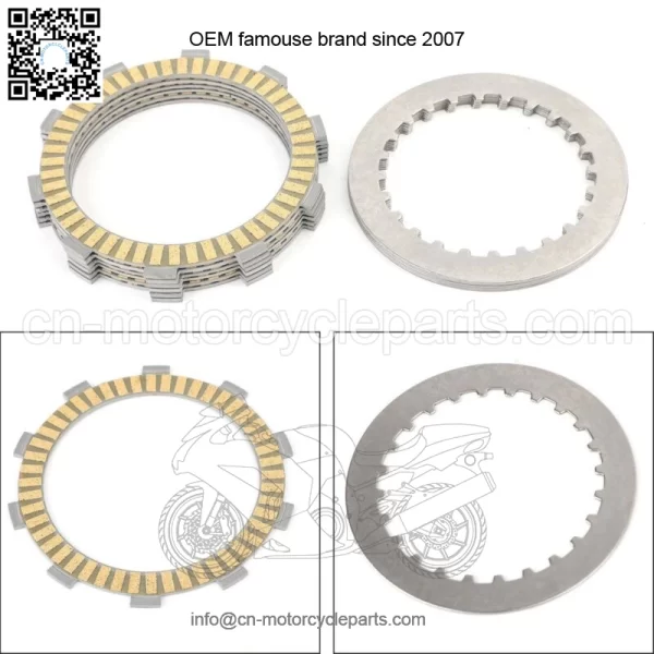 Clutch Kit Steel & Friction Plates fit for Honda TRX420FE FourTrax Rancher 07-17 (For: Honda) - Image 2