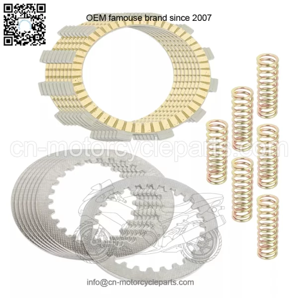 Clutch Friction Plates And Springs Kit for Yamaha R6 YZF-R6 2003 2004 2005