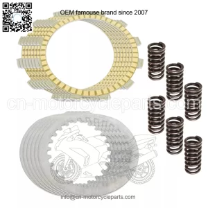 Clutch Friction Steel Plates And Springs Kit for Yamaha DT250 Dt400 Rd400 Ty250