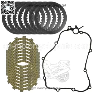 Clutch Friction Steel Plates And Gasket Kit for Yamaha YZ125 YZ125X 2005-2023