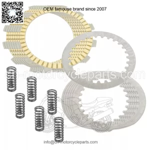 Clutch Friction Steel Plates And Springs Kit for Yamaha XS750 1977 1978 1979
