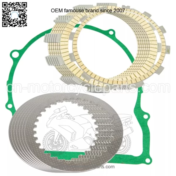Clutch Friction Plates And Gasket Kit for Yamaha XVZ1200D Venture Royale 84-89