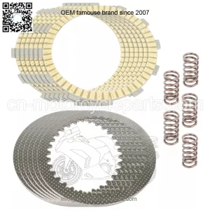 Clutch Friction Plates And Springs Kit for Kawasaki ZR-7 ZR-7S ZR750 2000-2005