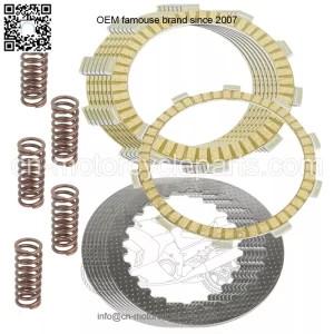 Clutch Friction Steel Plates Springs Kit for Honda CBR600RR 2003 2004 2005 2006
