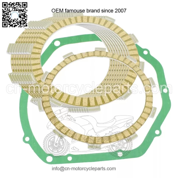 Clutch Friction Plates And Gasket for Suzuki Bandit 1200 GSF1200S 1997-2000