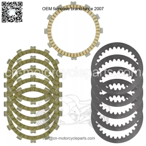 Clutch Friction and Steel Plates for Suzuki Quadsport 250 LT-Z250 2X4 2004-2009