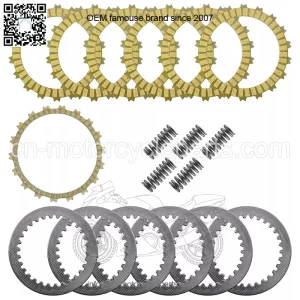 Clutch Friction Plates Kit for Honda CB500F CB500FA CB500X CB500XA ABS 2013-2018