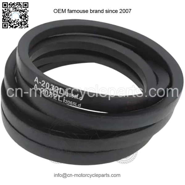 2032mm long V-belt for mower 13mm wide middle pulley for deck belt OE 535411901/531006096/594978001 compatible with Husqvarna Rider 155 AWD/15V2
