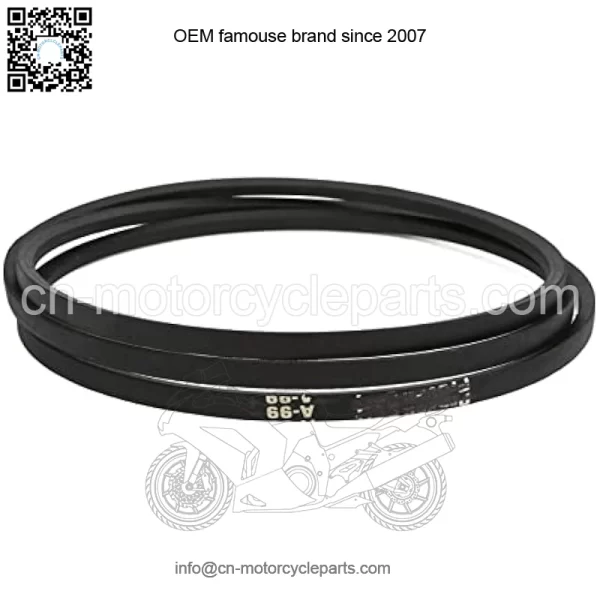 Lawn Mower Belt, 532197253 101inx1/2in/254cmx1.27cm Rubber Replacement Belt Part for Husqvarna