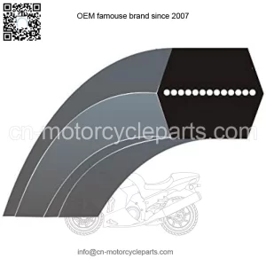 AA112 V-belt, lawn mower belt, compatible with 107 cm rear discharge lawn mowers including Husqvarna, Rally, Partner, Jonsered, Mc Culloch Gardol, AYP, McCulloch, Bernard, Sentar,