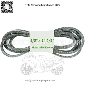 5/8" x 81 1/2" Kevlar Lawn Mower Cutting Belt Compatible with Cub Cadet/MTD 754-04002, 954-04002; Husqvarna 578453624