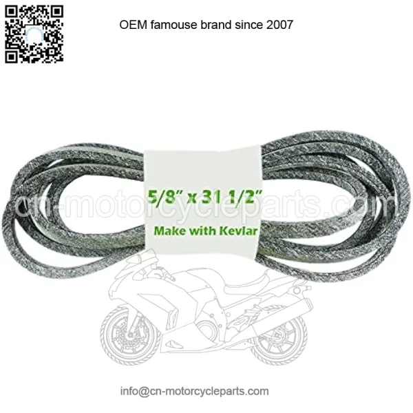 5/8" x 81 1/2" Kevlar Lawn Mower Cutting Belt Compatible with Cub Cadet/MTD 754-04002, 954-04002; Husqvarna 578453624