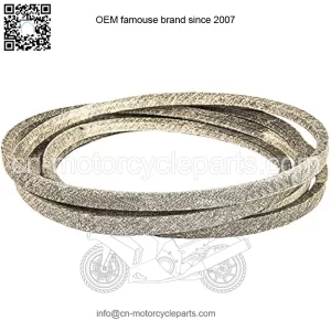 Mower Belt Compatible with JOHN DEERE MOWER DECK BELT M154621- fits X300 X304 X310 EZTRAK Z245 (1/2 inch x 146 inch) (A144) made of Kevlar