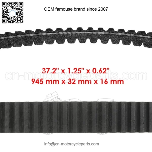 Drive Aramid Belt For Yamaha Rhino 700 FI YXR700 2008-2009 5B4-17641-00-00 - Image 2