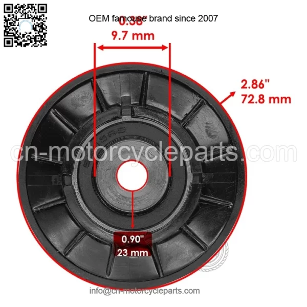 AM115682 AM128646 M114763 Drive Pulleys & Belt For John Deere GT242 GT262 GT275 - Image 3