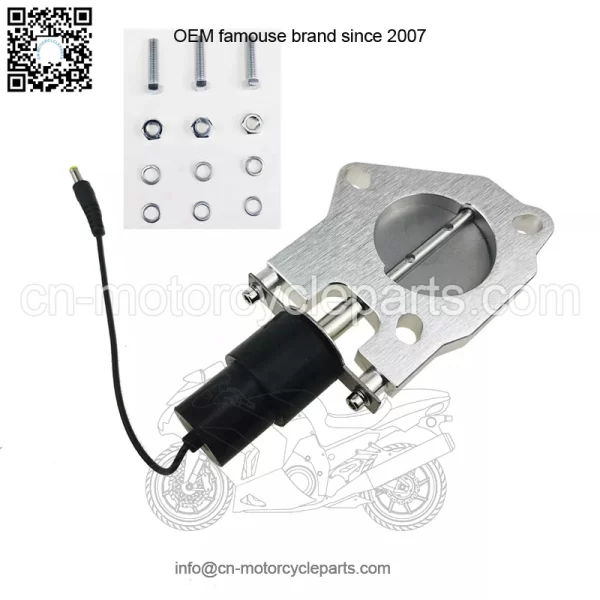 2.5-inch electric exhaust valve