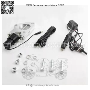2-inch electric exhaust valve with manual switch
