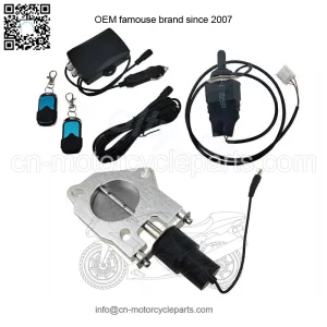 2.25-inch electric exhaust valve with manual switch
