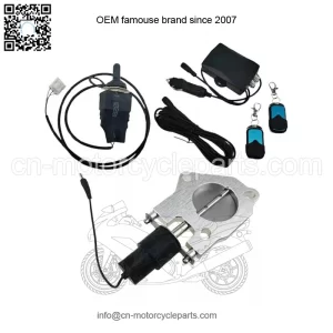 3-inch electric exhaust valve with manual switch