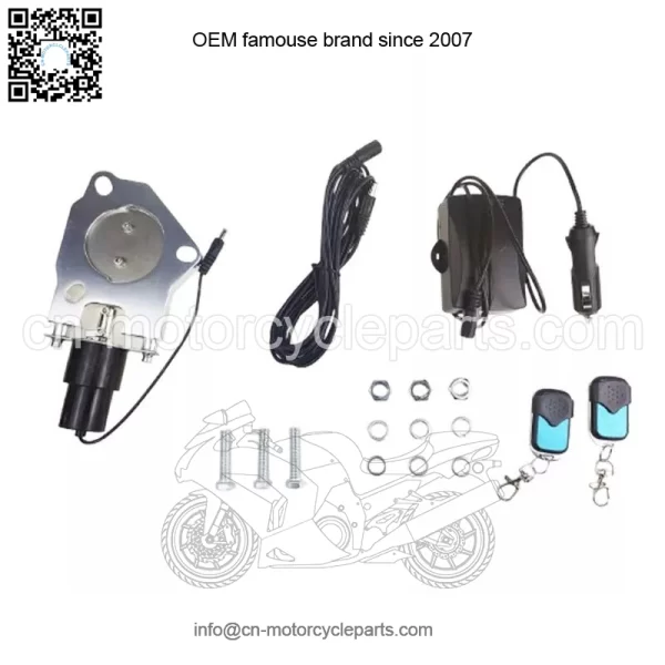 2-inch exhaust valve with remote control