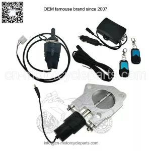 2-inch electric exhaust valve with remote control switch and manual
