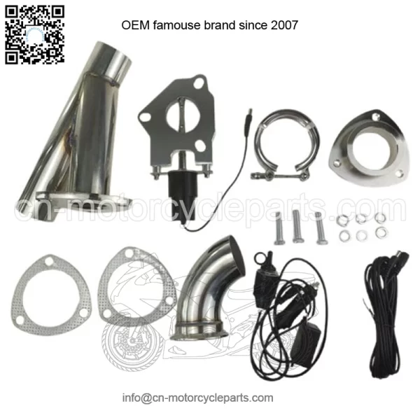 2-inch electric exhaust valve remote control
