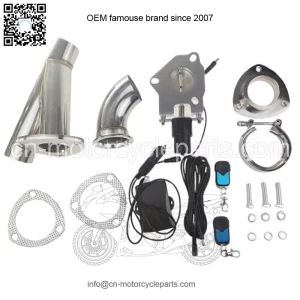 2.25-inch electric exhaust valve remote control