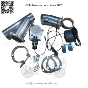 2.25-inch electric exhaust valve remote control and manual