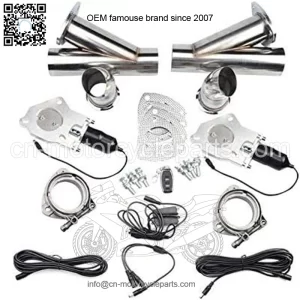 2.5-inch electric exhaust valve manual 2-in-1