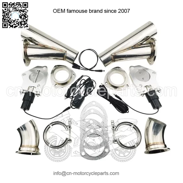 3-inch electric exhaust valve manual 2-in-1
