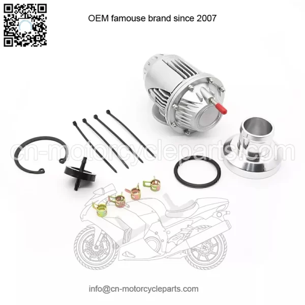 HKS third generation pressure relief valve#silver - Image 2