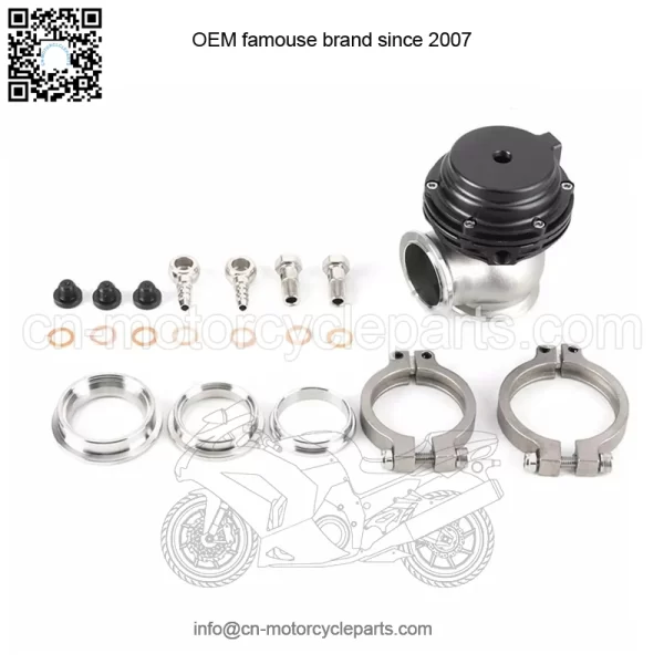 38mm waste valve#black