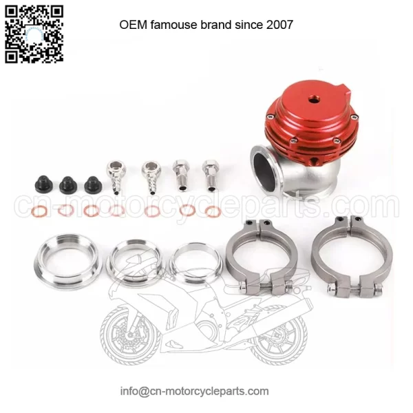 38mm waste valve#red