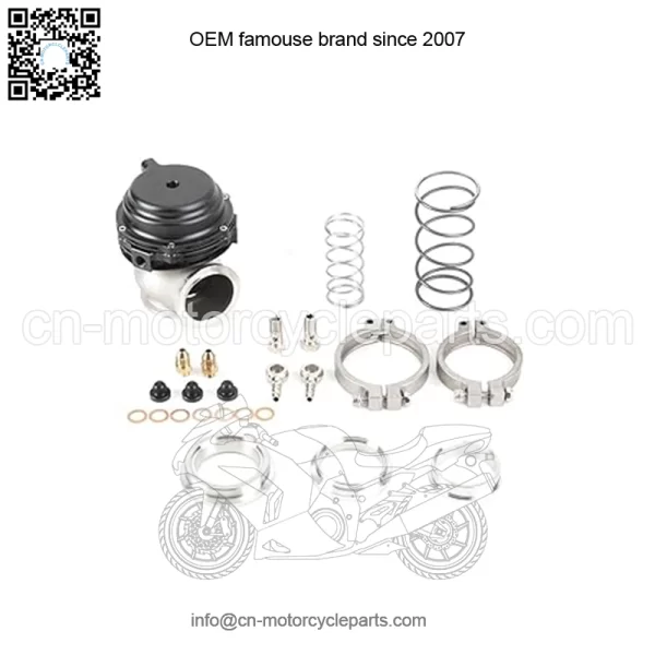 44mm waste valve#black