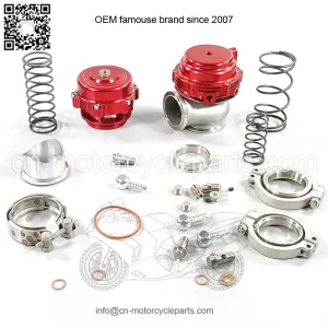 44mm exhaust valve + 50mm pressure relief valve # red