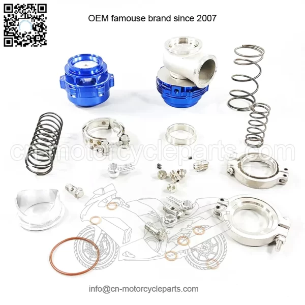 44mm exhaust valve + 50mm pressure relief valve #blue - Image 3
