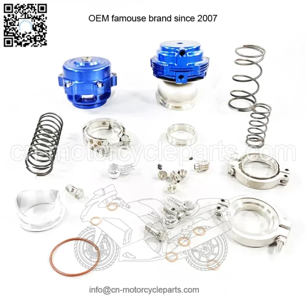44mm exhaust valve + 50mm pressure relief valve #blue - Image 4