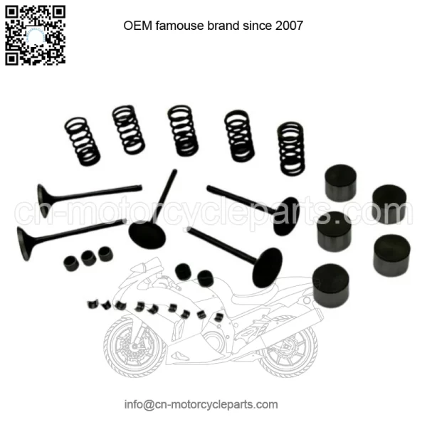 NEW Yamaha YFZ450 cylinder head valves springs caps seals YFZ 450 2004-2009 (5)