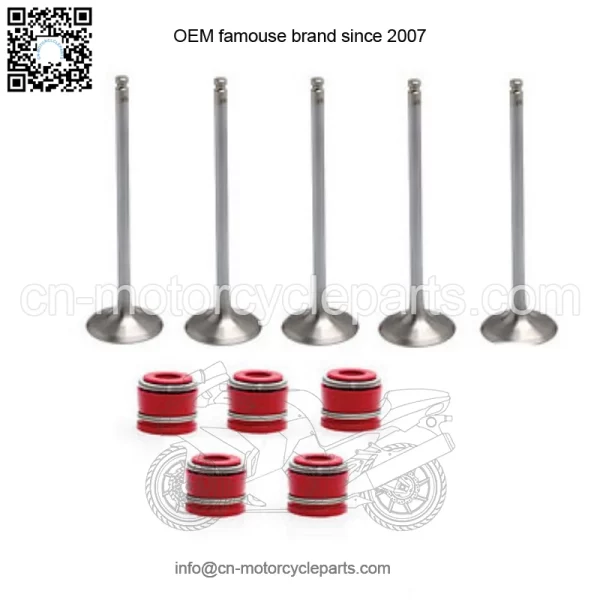 YFZ450 YFZ 450 Intake & Exhaust Valves Titanium Springs Kit Seals - Image 2