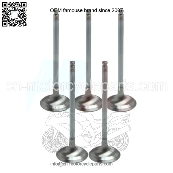 YFZ450 YFZ 450 Stock OEM Replacement Intake Exhaust Valves RED Seals - Image 3