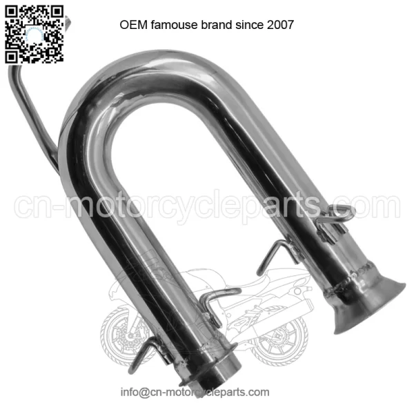 Exhaust Pipe For Yamaha Rhino 700 YXR700FSP 4x4 Sport Edition FI 2008-2013(For: Yamaha Rhino 700) - Image 4