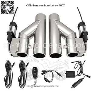 2.5-inch single-opening integrated Y-type exhaust valve remote control two-in-one